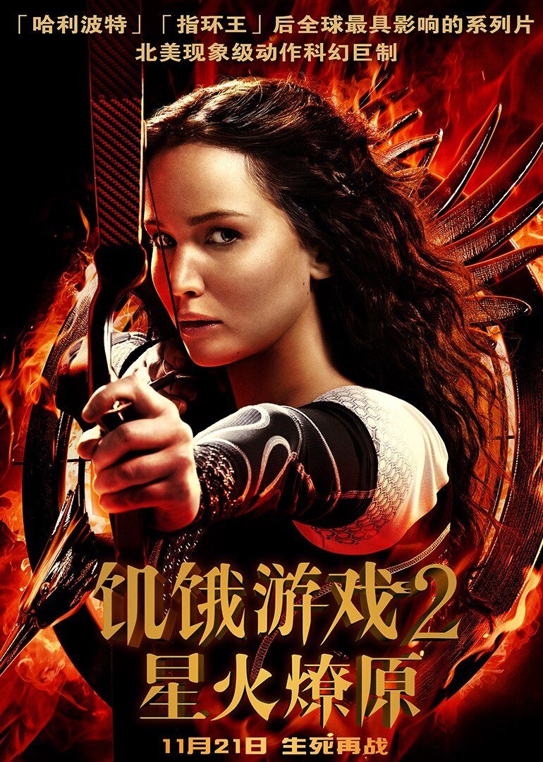 饥饿游戏2：星火燎原封面图